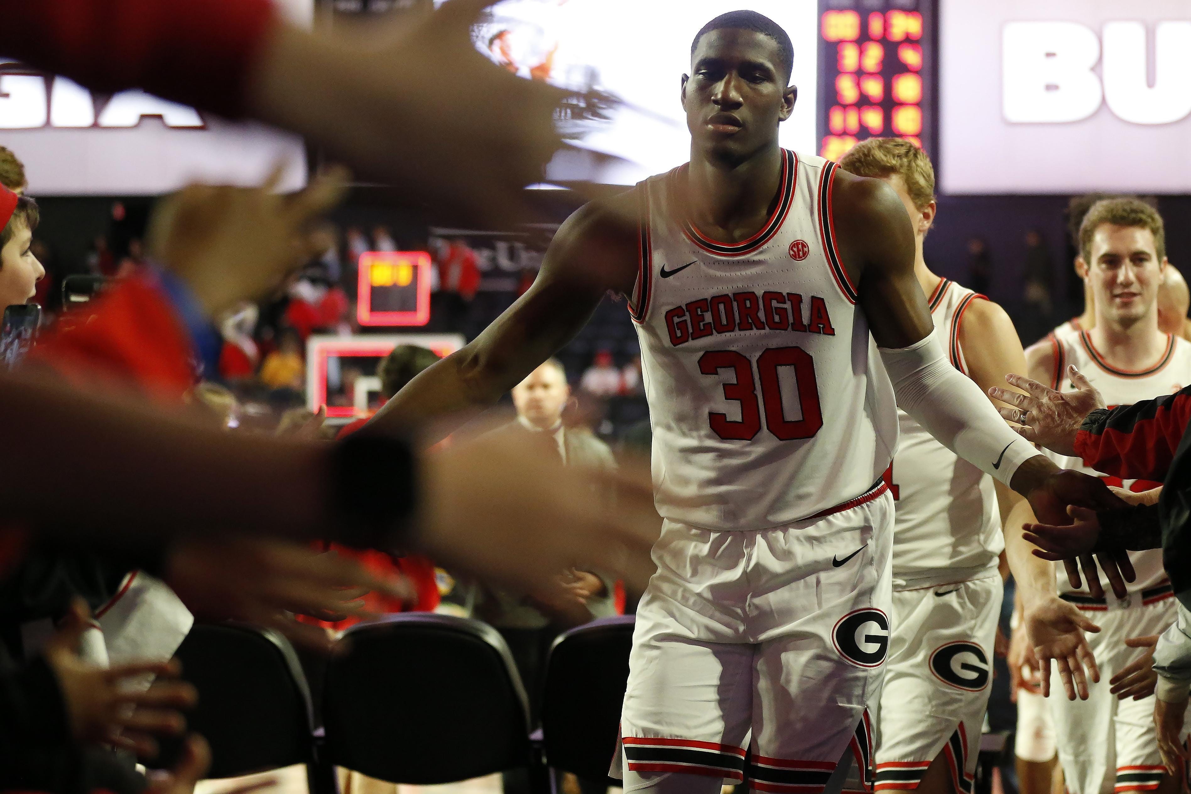 uga basketball roster